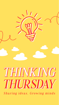 Thinking Thursday Ideas Instagram Story