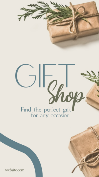 Elegant Gift Shop Instagram Story