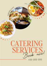 Food Catering Events Flyer