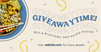 Giveaway Food Bowl Facebook Ad