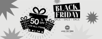 Black Friday Sale Facebook Cover Image Preview