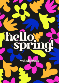 Spring Cutouts Poster