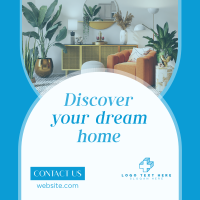 Dream Home Real Estate Instagram Post