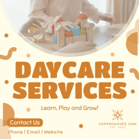 Learn and Grow in Daycare Instagram Post Image Preview