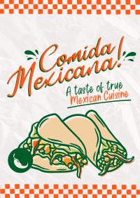 Comida Mexicana Poster