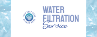 Water Filtration Service Facebook Cover