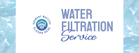 Water Filtration Service Facebook Cover Image Preview