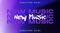 New Music YouTube Banner