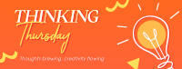 Thinking Thursday Thoughts Facebook Cover Image Preview