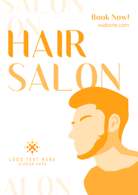 Minimalist Hair Salon Flyer