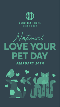 National Love Your Pet Day TikTok Video