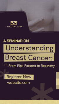 Breast Cancer Seminar Instagram Reel Image Preview