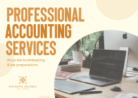 Accounting Service Experts Postcard