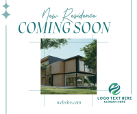 New Residence Coming Soon Facebook Post