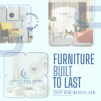 Shop Furniture Selection Instagram Post