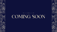 Classy Coming Soon YouTube Banner