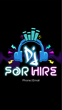 DJ for Hire Instagram Story