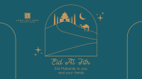 Eid Al Fitr Desert Facebook Event Cover