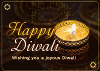 Happy Diwali Postcard Image Preview