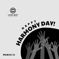 Harmony Day Hands Instagram Post Image Preview