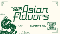 Traditional Asian Food Animation