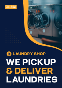 Laundry Delivery Flyer