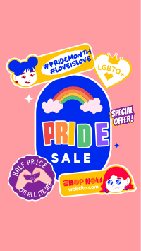 Proud Rainbow Sale Instagram Story