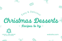 Cute Homemade Christmas Pastries Pinterest Cover Image Preview