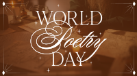 Celebrate Poetry Day Animation
