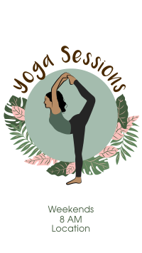 Yoga Sessions Facebook Story