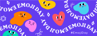 Happy World Emoji Day Facebook Cover example 2