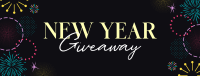 Circle Swirl New Year Giveaway Facebook Cover