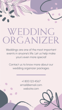 Abstract Wedding Organizer Video