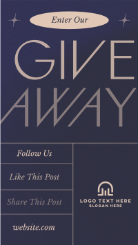 Generic Giveaway Instagram Story Design