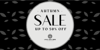 Autumn Flash Sale Twitter Post