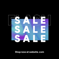 Gradient Flash Sale Instagram Post