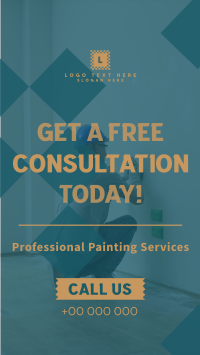 Painting Service Consultation Instagram Story