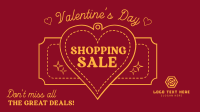 Minimalist Valentine's Day Sale Animation