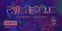 Psychedelic Therapy Session Twitter Post