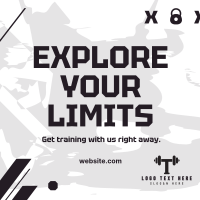 Gym Limits Instagram Post Design