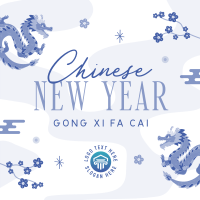 Lunar New Year Dragon Linkedin Post