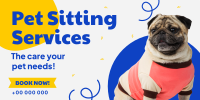 Puppy Sitting Service Twitter Post