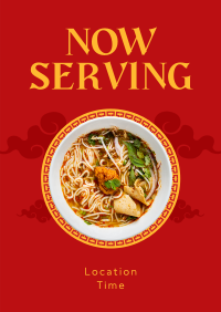 Chinese Noodles Poster