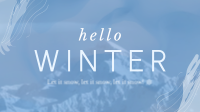 Winter Greeting Facebook Event Cover