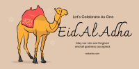 Eid Al Adha Camel Twitter Post