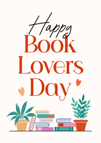 Book Lovers Celebration Poster