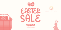 Easter Basket Sale Twitter Post