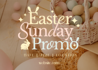 Easter Sale Postcard example 2