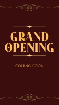 Elegant Grand Opening Facebook Story Image Preview