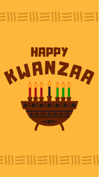 Happy Kwanzaa Celebration Facebook Story